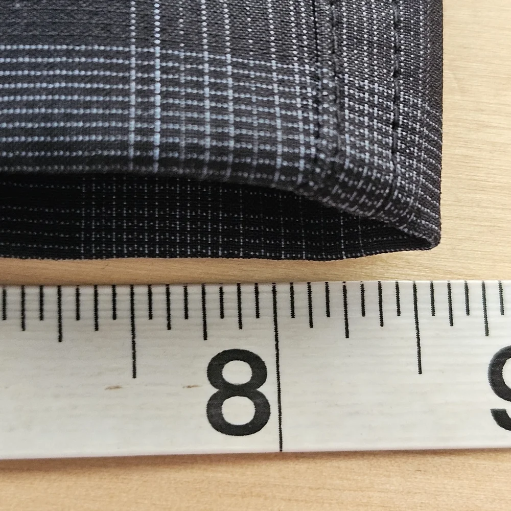 Nike Golf Fit Dry Pants Chino Pockets Black Gray Plaid Mens 36x32 Actual 36x28.5